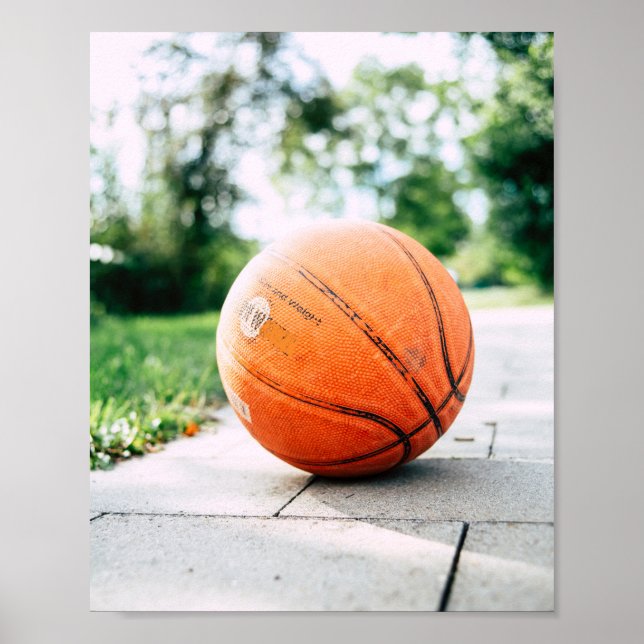 Affiche Basket-ball cadeau (Devant)