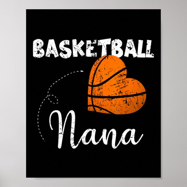 Affiche Basket-ball Coeur Nana (Devant)