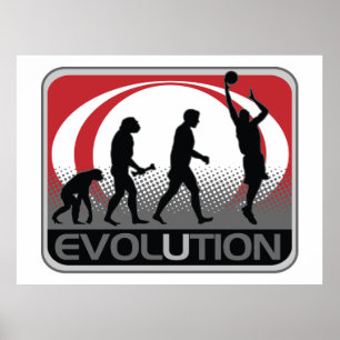 Affiche Basket-ball d'évolution