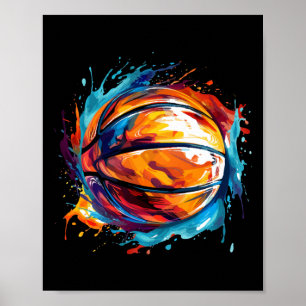 Affiche Basket-Ball En Art Design 1