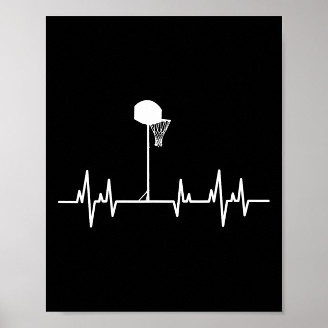 Affiche Basket-ball Heartbeat 1 (Devant)