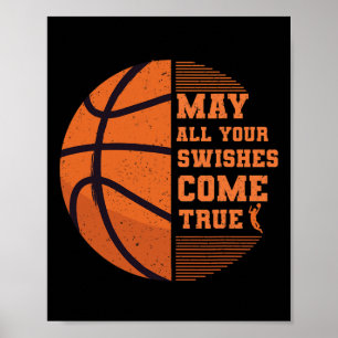 Affiche Basket-ball mai tous vos Swings obtenir True Colle