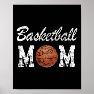Affiche Basket-ball Maman Mignonne Novelité Perdue