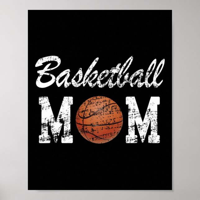 Affiche Basket-ball Maman Mignonne Novelité Perdue (Devant)