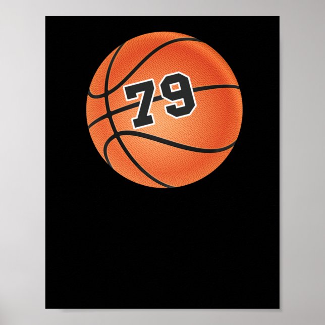 Affiche Basket-ball Numéro 79 (Devant)