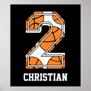 Affiche Basket-ball personnalisé numéro 2
