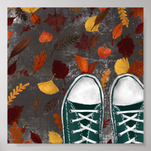 Affiche Basket d'automne
