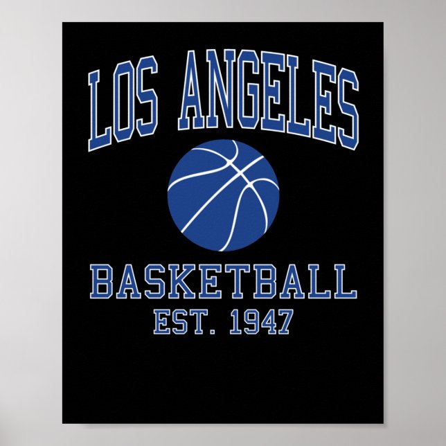 Affiche Basket de Los Angeles (Devant)