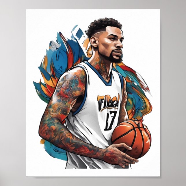 Affiche Basket de rue (Devant)