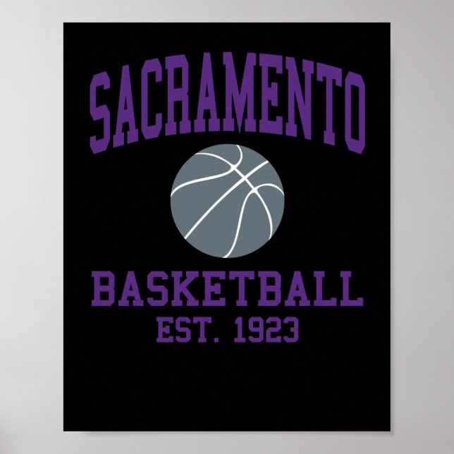 Affiche Basket de Sacramento (Devant)