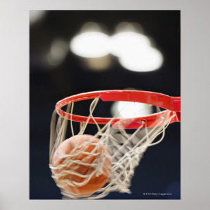 Affiche Basket en panier.