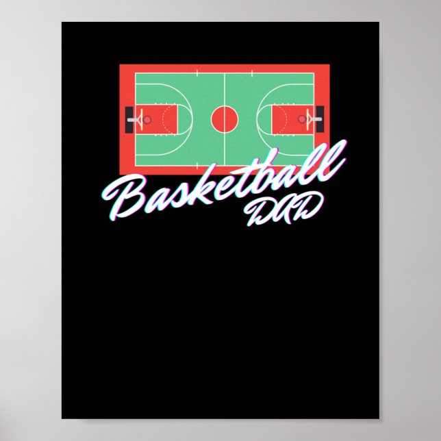 Affiche Basket papa 3 (Devant)