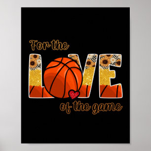 Affiche Basket Pour L'Amour Du Jeu