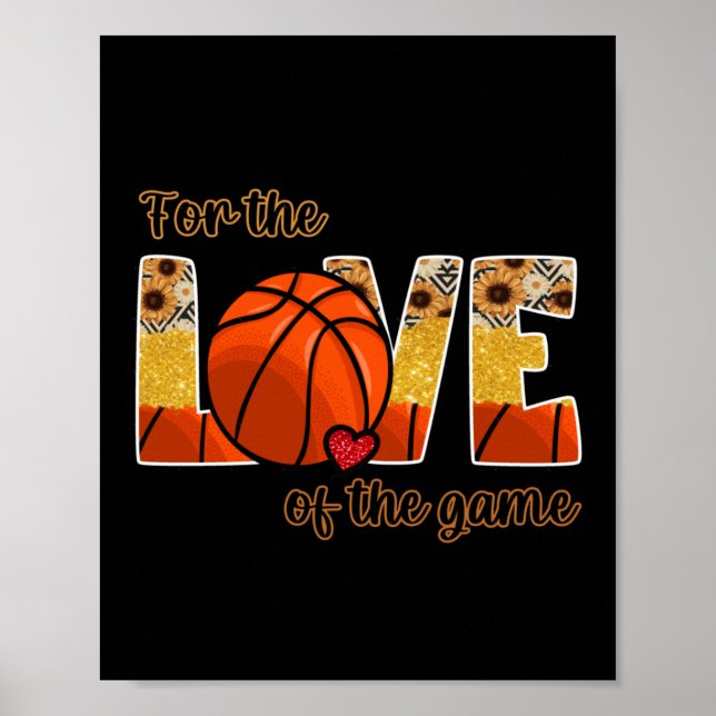 Affiche Basket Pour L'Amour Du Jeu (Devant)