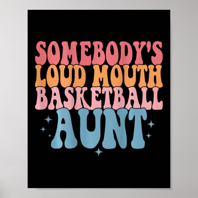 Affiche Basketb à la bouche forte de quelqu'un (Devant)