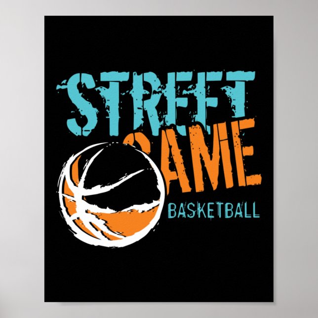 Affiche Basketball de rue (Devant)