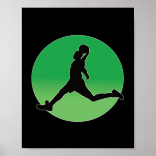 Affiche Basketball Dunking Design Hoop Dreams