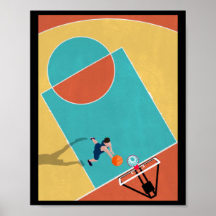 Affiche Basketball Dunks 1
