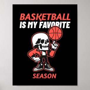 Affiche Basketball Est Ma Saison Favorite Basketball