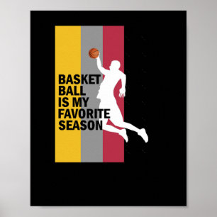 Affiche Basketball Est Ma Saison Préférée 10
