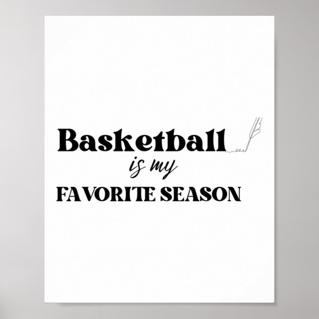 Affiche Basketball Est Ma Saison Préférée 2 (Devant)