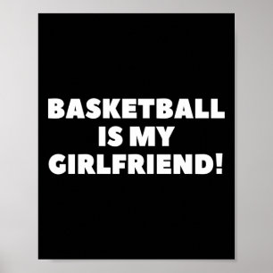Affiche Basketball Est Mon Ami Basketball Cadeau