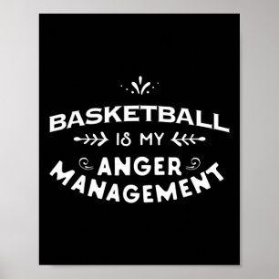 Affiche Basketball Fun Basketball Est Ma Gestion De La Col