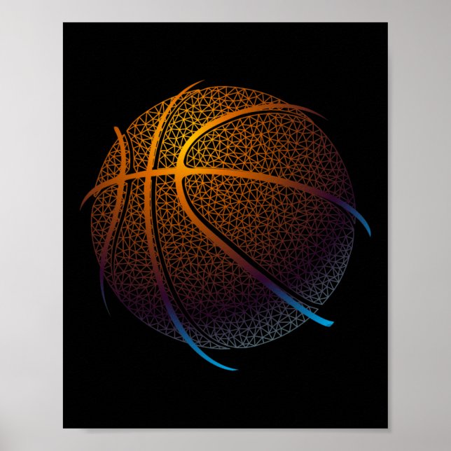 Affiche Basketball Graphic Balling Tee - shirts (Devant)