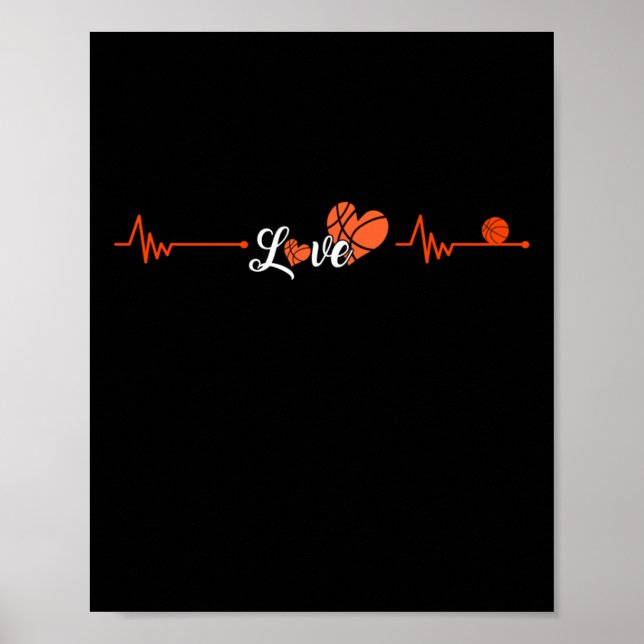 Affiche Basketball Heartbeat (Devant)