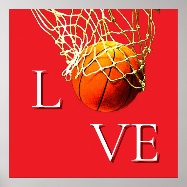 Affiche Basketball I Love (Devant)