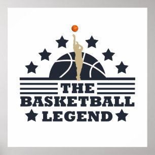 Affiche basketball legend
