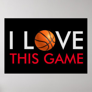 Affiche Basketball Love Game