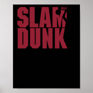 Affiche Basketball Slam Dunk