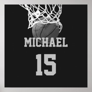 Affiche Basketball Votre Nom