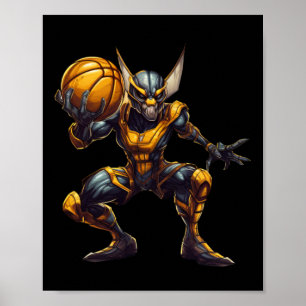 Affiche Basketball Wasp