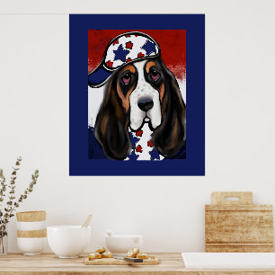Affiche Basset Hound