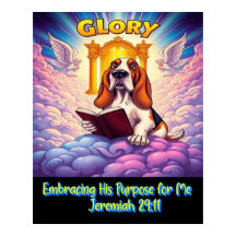 Basset Hound embrassant son but pour moi