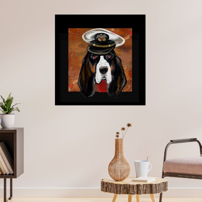 AFFICHE BASSETHOUND (Salon 3)