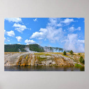 Affiche Bassin Biscuit, Parc national de Yellowstone