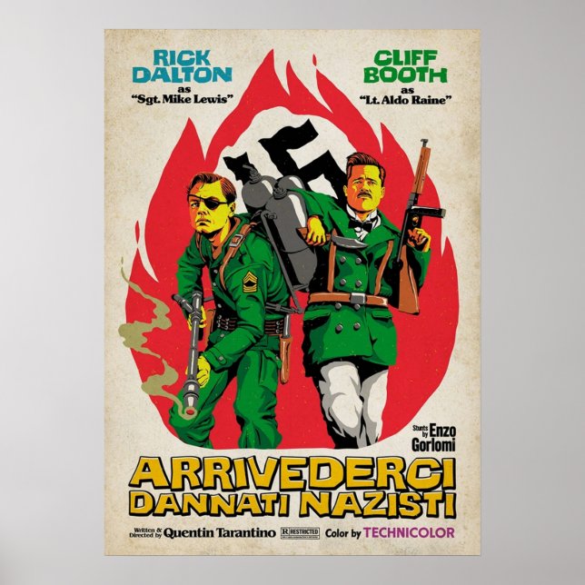 Affiche Bassins glorieux 2 Il était une fois à Hollywoo (Devant)