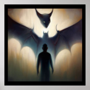 Affiche Bat 1 animal Spirit