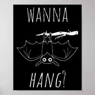 Affiche Bat Halloween Costume Cool Hanging Animal Hommes F