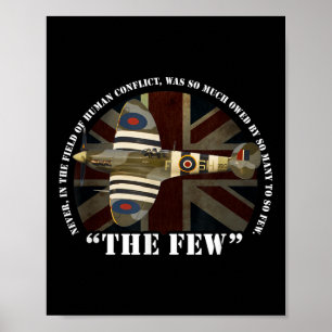 Affiche Bataille D'Angleterre Un Avion Raf Frappe Les Quel