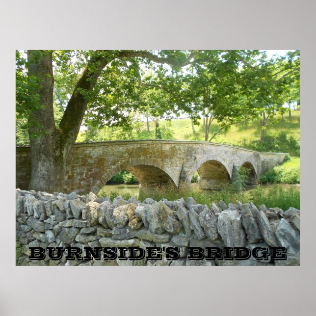 Affiche Bataille d'Antietam : Burnside's Bridge Photo Post (Devant)