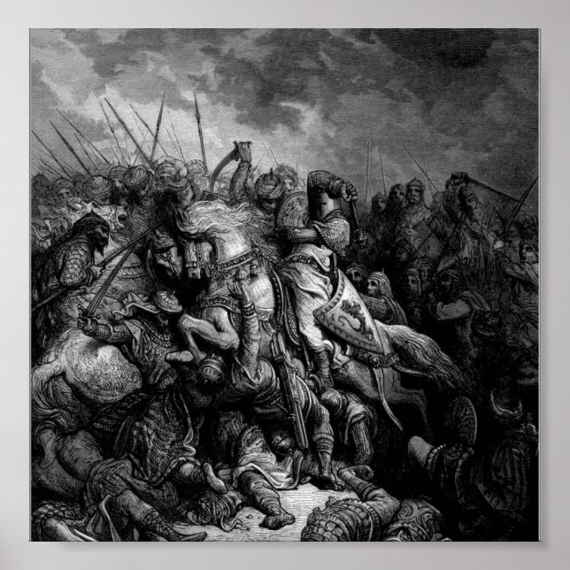 Affiche Bataille d'Arsuf (Devant)