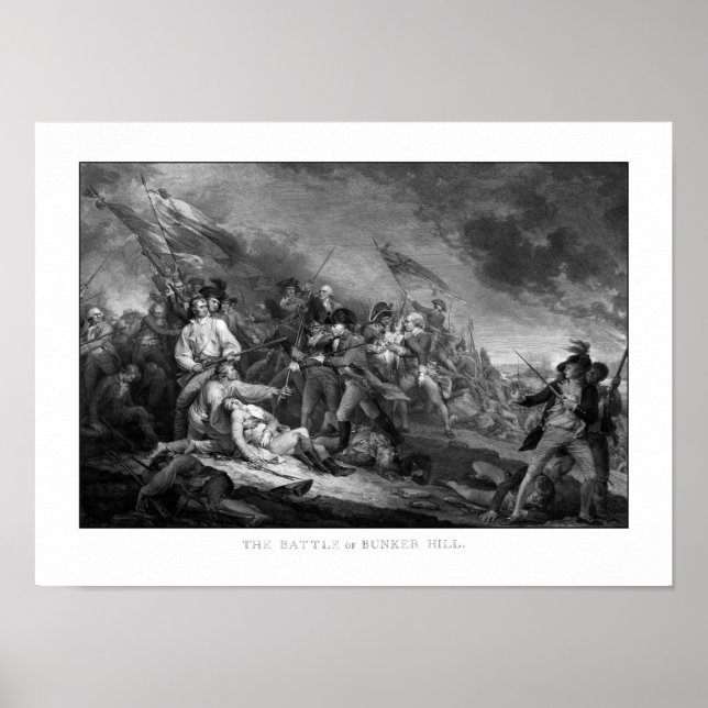 Affiche Bataille de Bunker Hill (Devant)