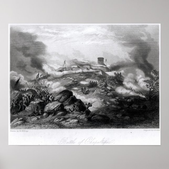 Affiche Bataille de Chapultepec (Devant)