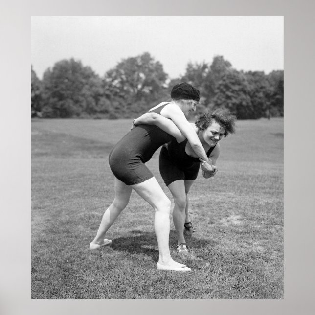 Affiche Bataille de chats, début des années 1900 (Devant)