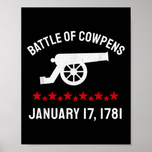 Affiche Bataille De Cowpens Révolution De La Guerre