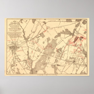 Affiche Bataille de Gettysburg